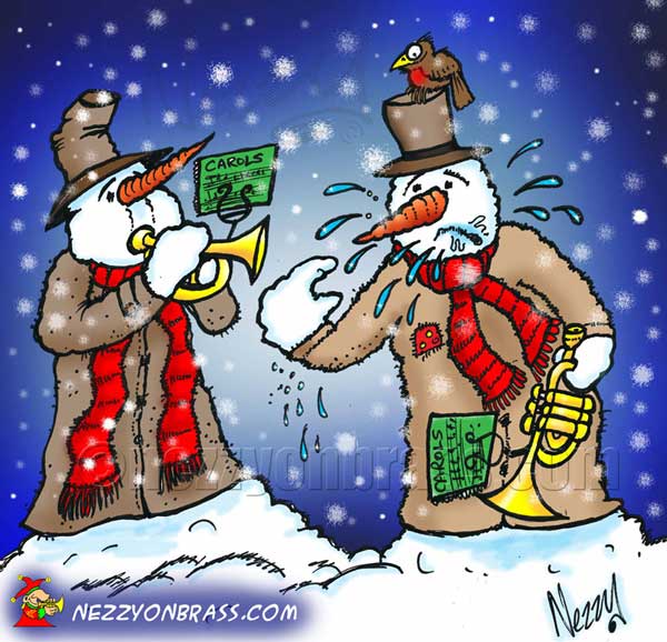 Carolling Snowmen