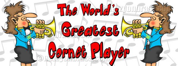 Mug - The Worlds Greatest Cornet Player - Female - Image 4