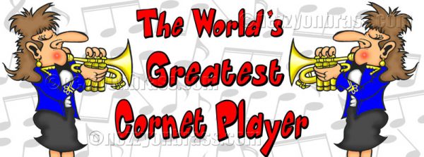 Mug - The Worlds Greatest Cornet Player - Female - Image 3