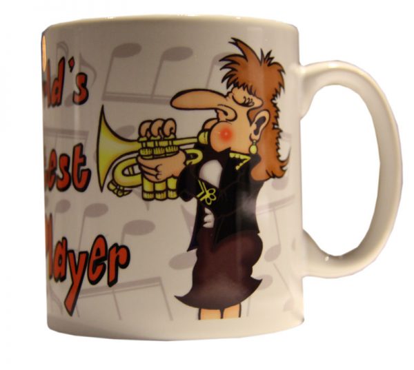 Mug - The Worlds Greatest Cornet Player - Female