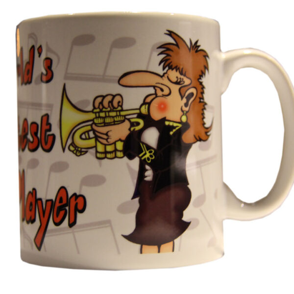 Mug - The Worlds Greatest Cornet Player - Female