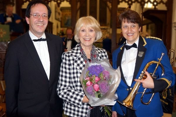 wendy craig president of Waltham st lawrence silver band
