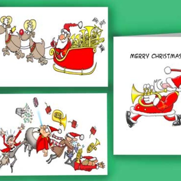 Christmas Card Pack of 6 Cards