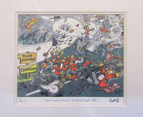 There's Music in the Air - limited Edition Signed prints