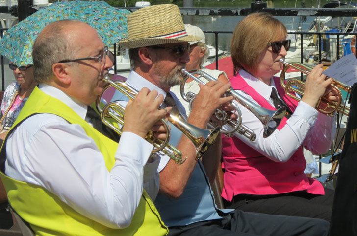 Wagebridge Town Band are this months featured band profile - possibly the most colourful band in the UK!