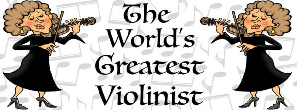 Mug -  The World's Greatest Violinist - Female - Image 5
