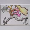 Lady-marching-horn-pink