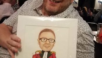 dean-with-caricature